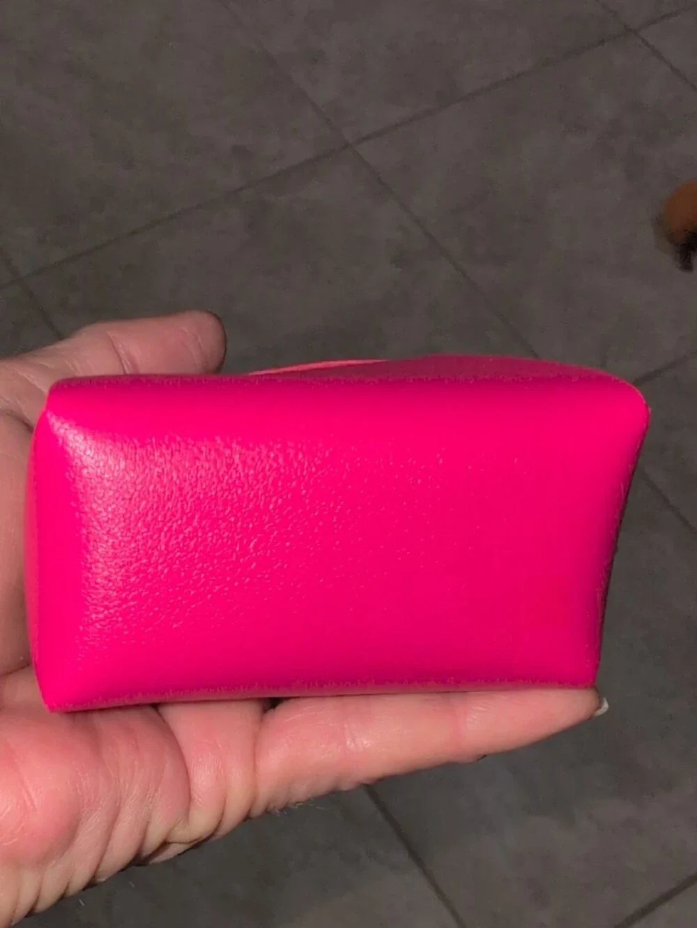 Hot Pink 'Smile'  Bag Charm By Sisi